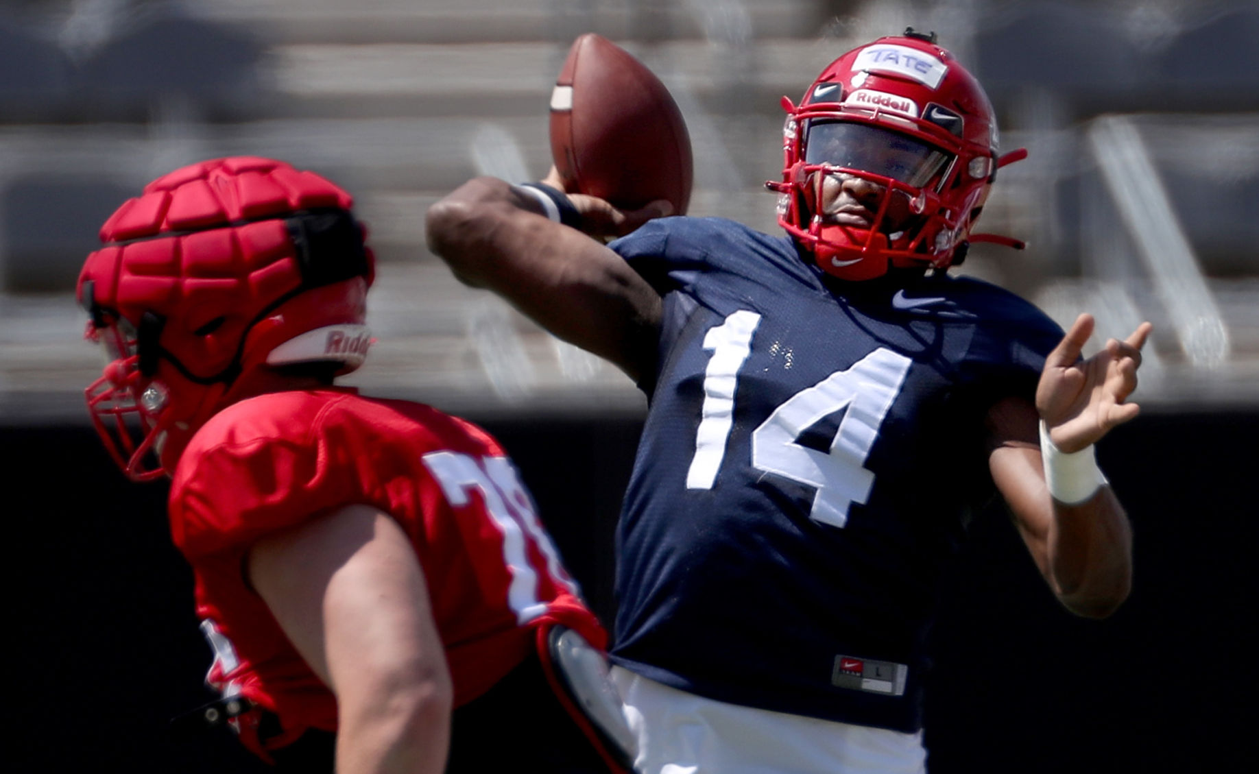 University of Arizona Football day eight